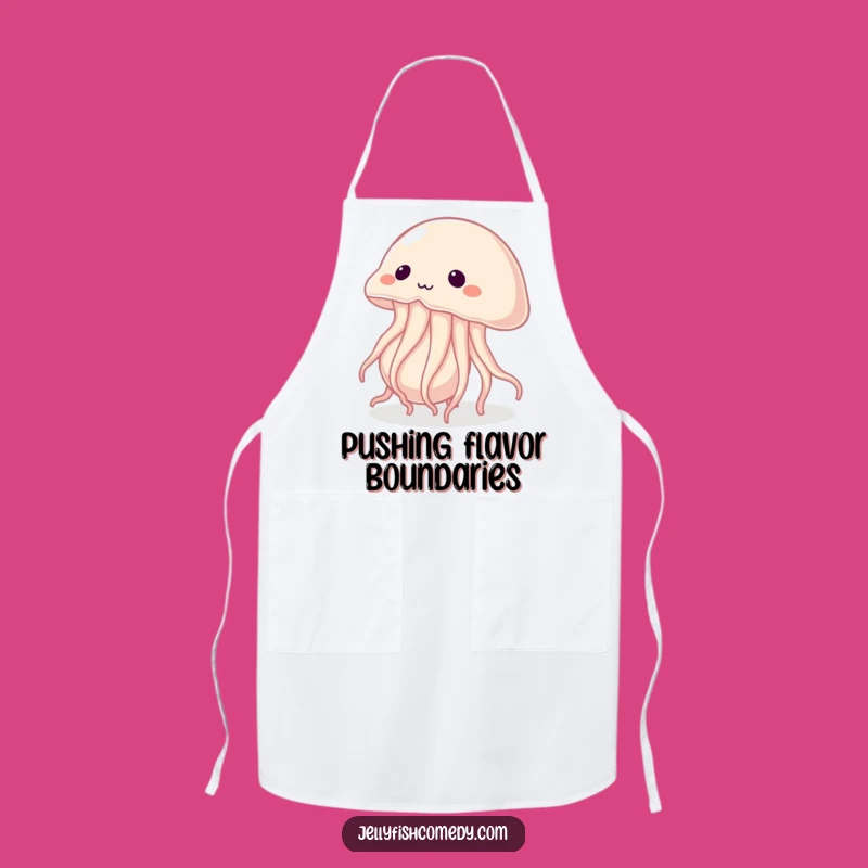 Funny Determined Jellyfish Apron: Conquer Your Kitchen Tasks