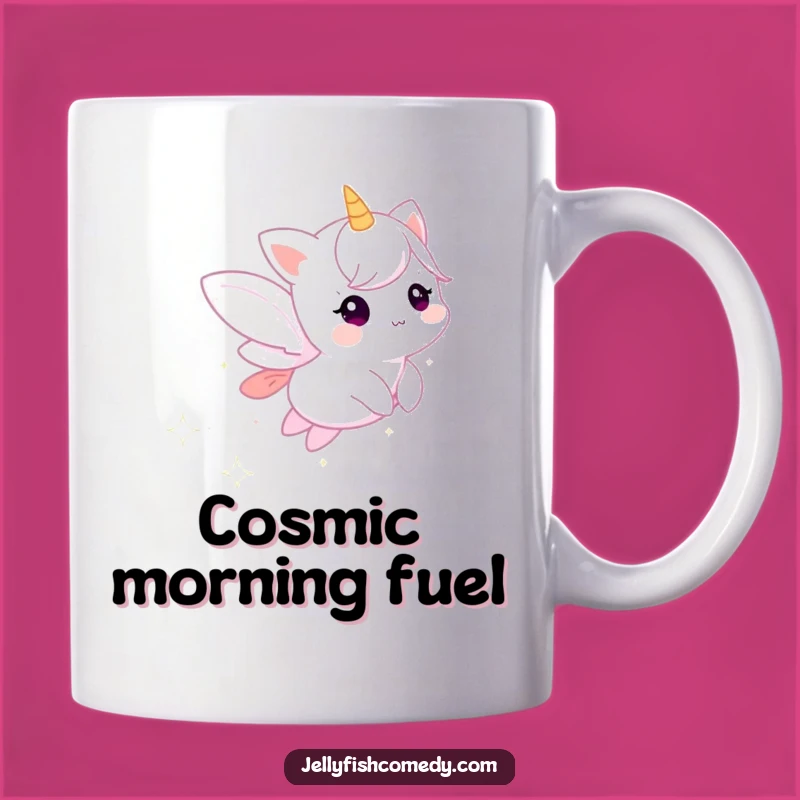 Funny Ethereal Stardust Sprite Mug - Magical Creature Gift for Dreamers