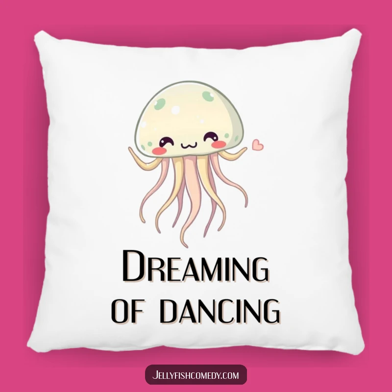 Funny Jellyfish Dance Pillow: Soft and Silly Tentacle Comfort