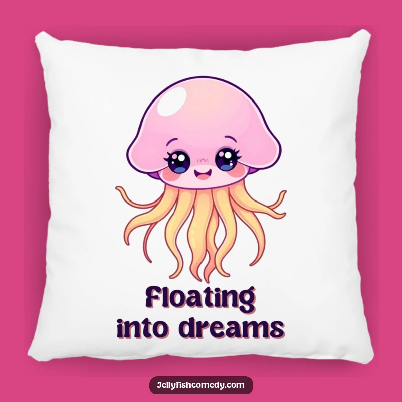 Funny Kawaii Jellyfish Pillow: Cozy Comfort from the Deep