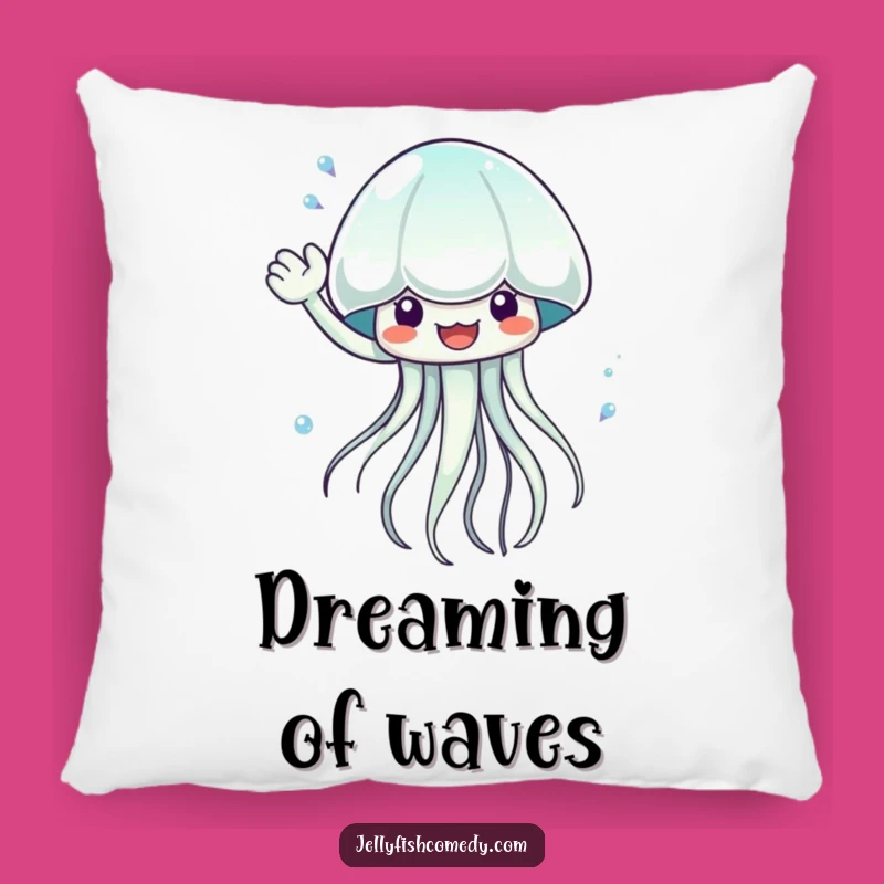 Funny Waving Jellyfish Pillow: Add Aquatic Playfulness to Your Space