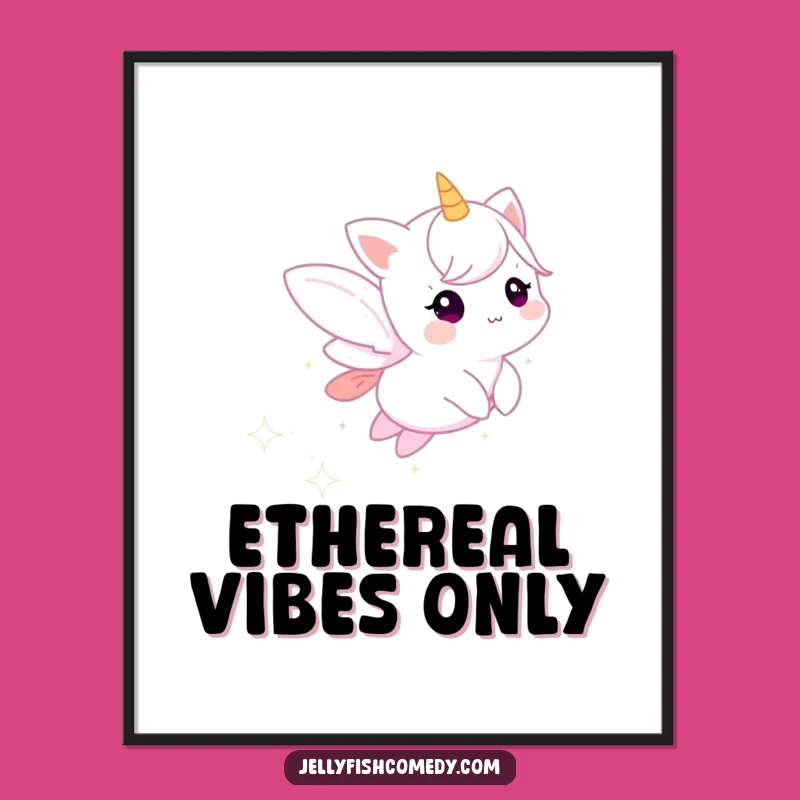 Funny Ethereal Stardust Sprite Digital Art - Magical Creature Download