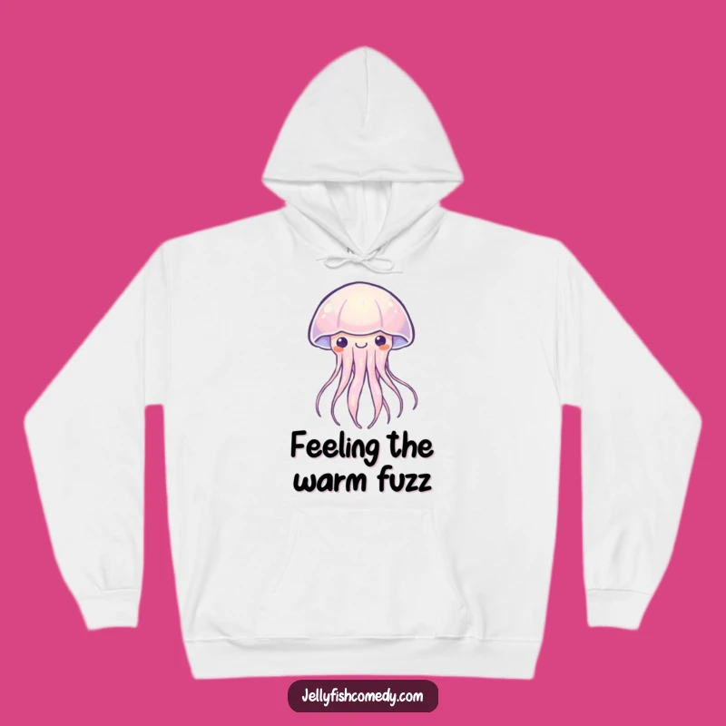 Funny Kawaii Jellyfish Hoodie: Glowing Comfort, Perfect Warm and Humorous Gift