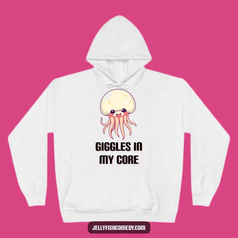 Funny Kawaii Jellyfish Hoodie: Coziest Giggles, Perfect Warm and Humorous Gift