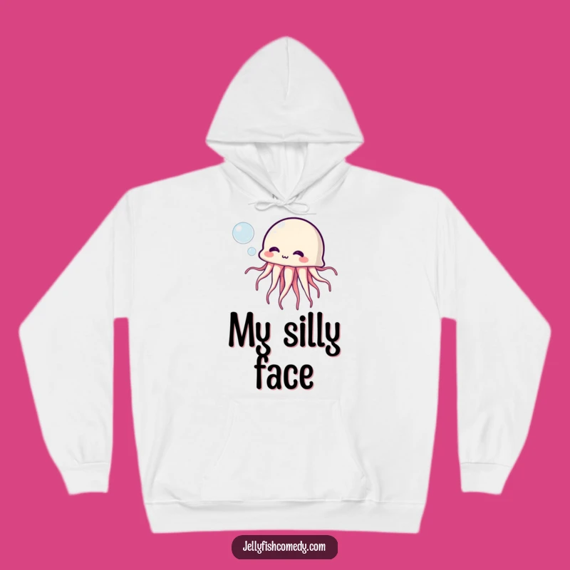 Funny Jellyfish Bubble Hoodie: Cozy Cartoon Comfort with a Cheerful Underwater Vibe