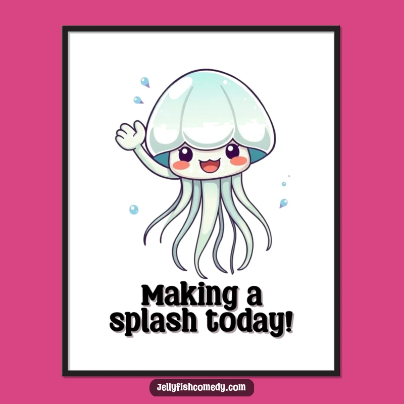 Free Printable Jellyfish Wall Art: Waving Water Fun for Your Space