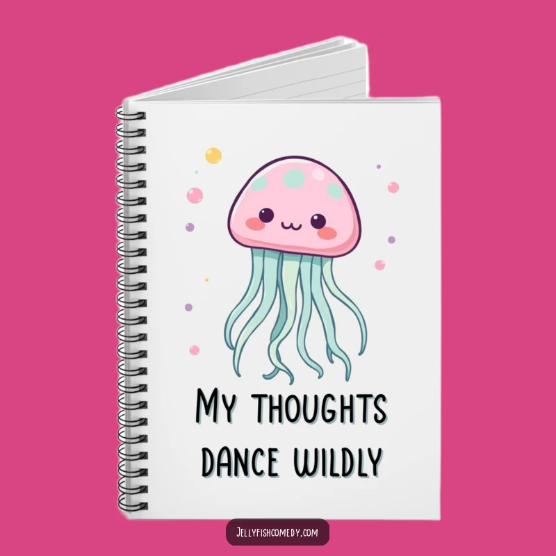 Funny Kawaii Jellyfish Notebook: Jot Down Lively Ideas!