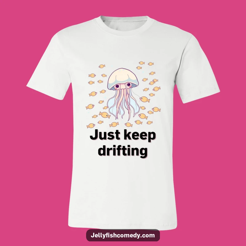 Funny Jellyfish Fish T-Shirt: Wearable Ocean Joy and Whimsy