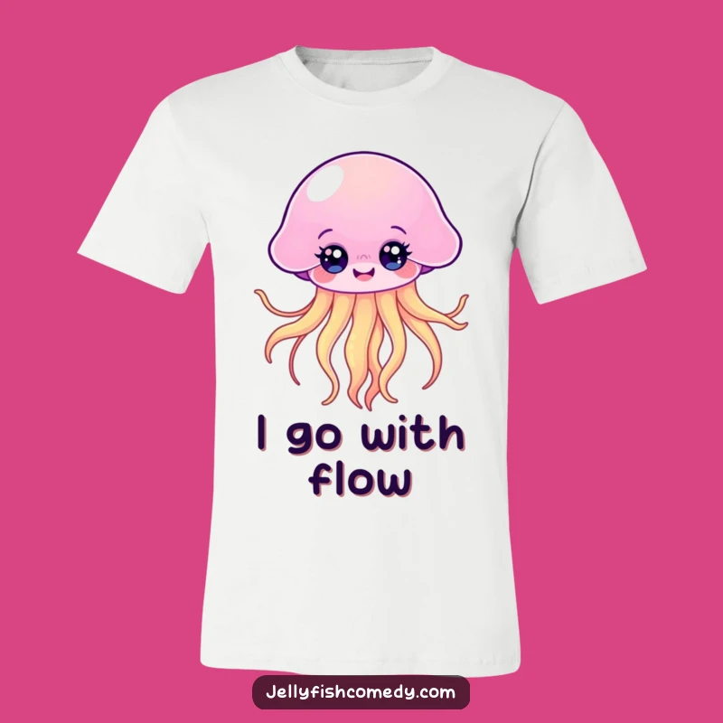 Funny Kawaii Jellyfish T-Shirt: Wear Your Happy Glow!