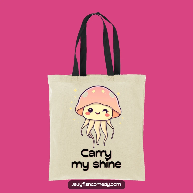 Kawaii Jellyfish Twinkling Tote Bag - Cute & Magical Everyday Carry